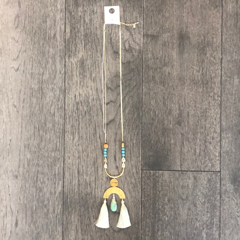 Lucky Brand Tassel Woman’s statement necklace - Picture 3 of 8